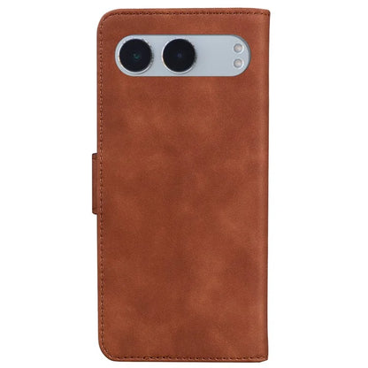 For OnePlus Nord 4 Case Solid Color Leather Wallet Phone Cover