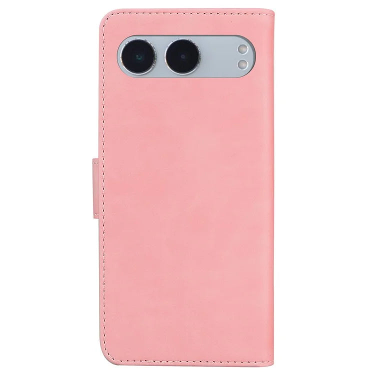 For OnePlus Nord 4 Case Solid Color Leather Wallet Phone Cover