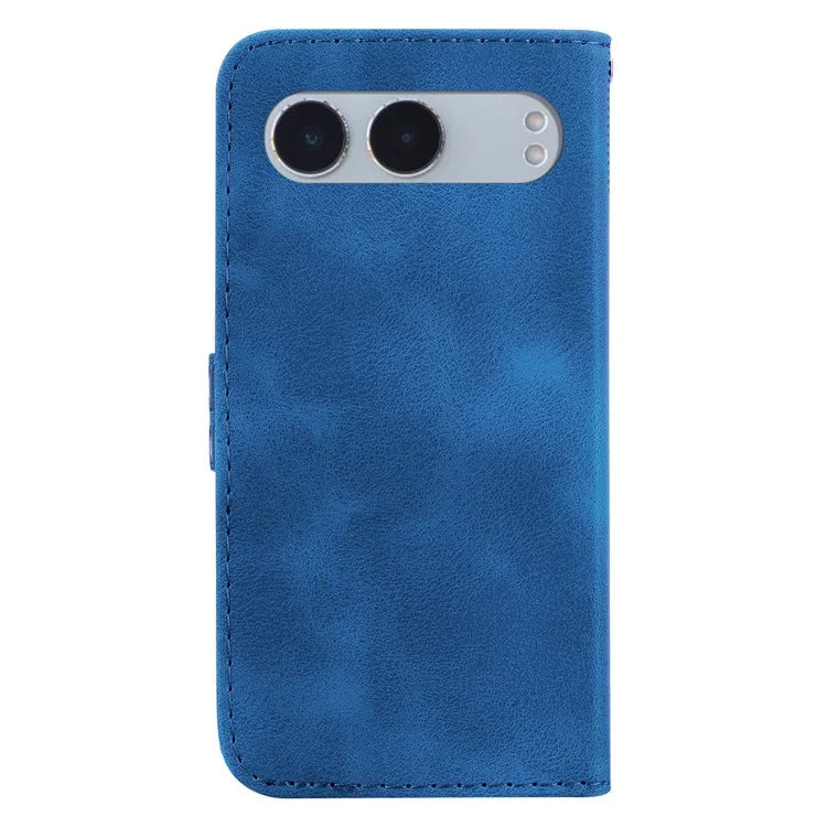 For OnePlus Nord 4 Stand Case 7-Shaped Pattern Imprint Leather Phone Cover