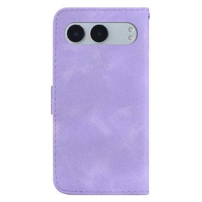 For OnePlus Nord 4 Stand Case 7-Shaped Pattern Imprint Leather Phone Cover