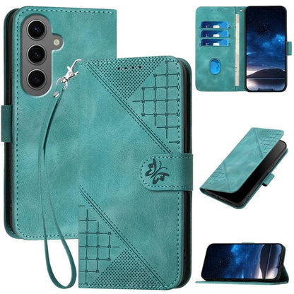 YX0080 For Samsung Galaxy S24+ Case Butterfly Imprint Leather Wallet Phone Cover
