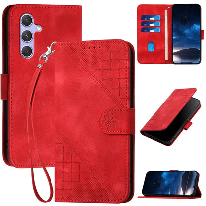 YX0080 For Samsung Galaxy A54 5G Case Butterfly Imprint Leather Wallet Phone Cover