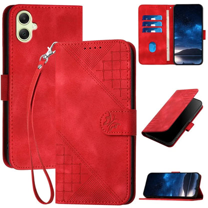 YX0080 For Samsung Galaxy A06 Case Butterfly Imprint Leather Wallet Phone Cover