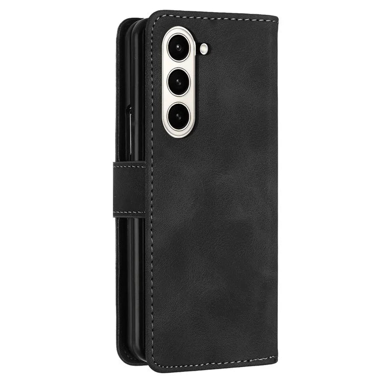 YX0080 For Samsung Galaxy Z Fold6 5G Case Butterfly Imprint Leather Wallet Phone Cover