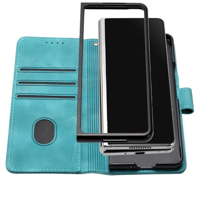 YX0080 For Samsung Galaxy Z Fold6 5G Case Butterfly Imprint Leather Wallet Phone Cover