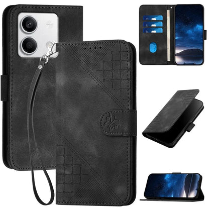 YX0080 For Xiaomi Redmi Note 13 5G / Note 13 5G (China) Case Butterfly Imprint Leather Wallet Phone Cover