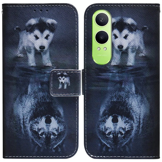 For OnePlus Nord CE4 Lite 5G Wallet Case Pattern Print Leather Phone Cover