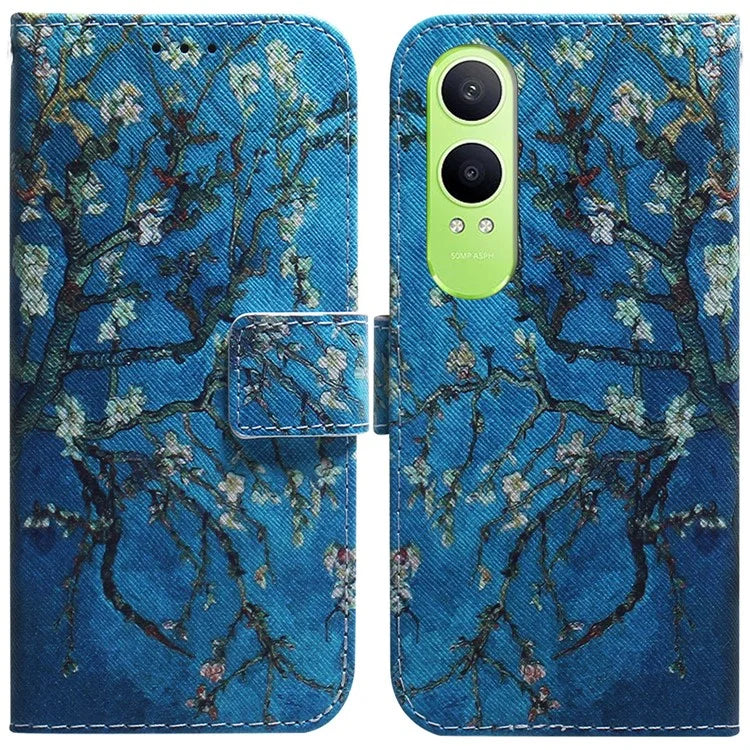 For OnePlus Nord CE4 Lite 5G Wallet Case Pattern Print Leather Phone Cover