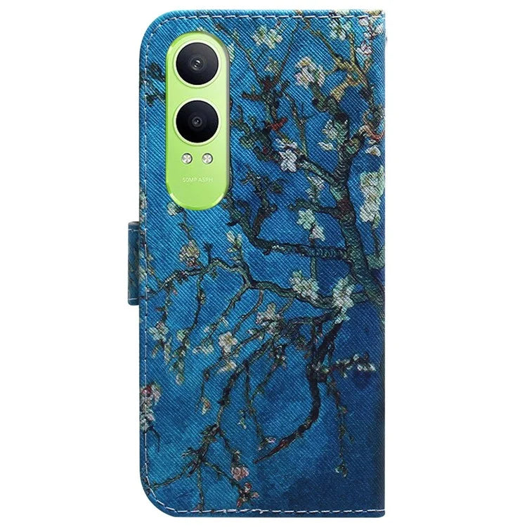 For OnePlus Nord CE4 Lite 5G Wallet Case Pattern Print Leather Phone Cover