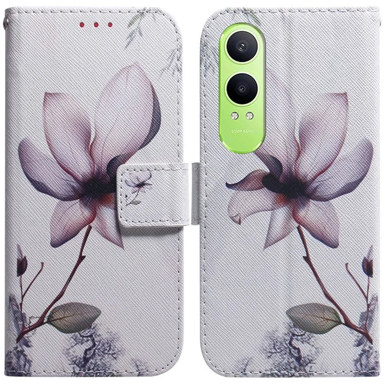For OnePlus Nord CE4 Lite 5G Wallet Case Pattern Print Leather Phone Cover