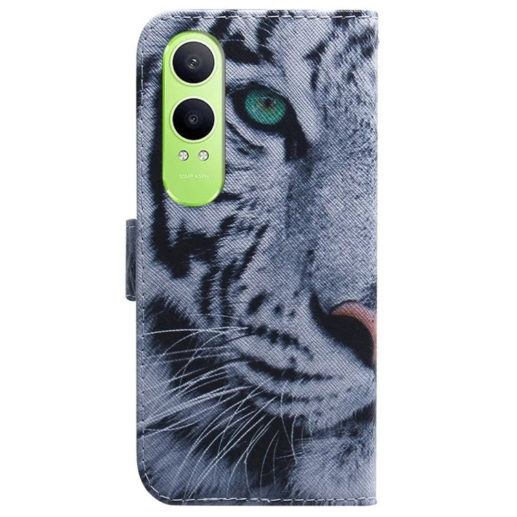 For OnePlus Nord CE4 Lite 5G Wallet Case Pattern Print Leather Phone Cover