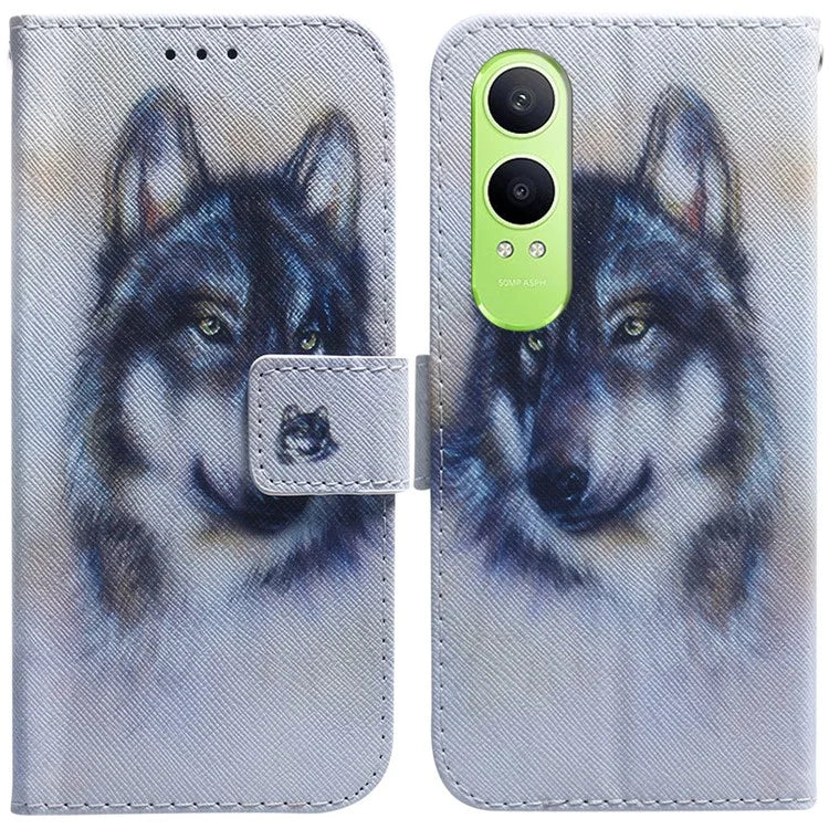 For OnePlus Nord CE4 Lite 5G Wallet Case Pattern Print Leather Phone Cover