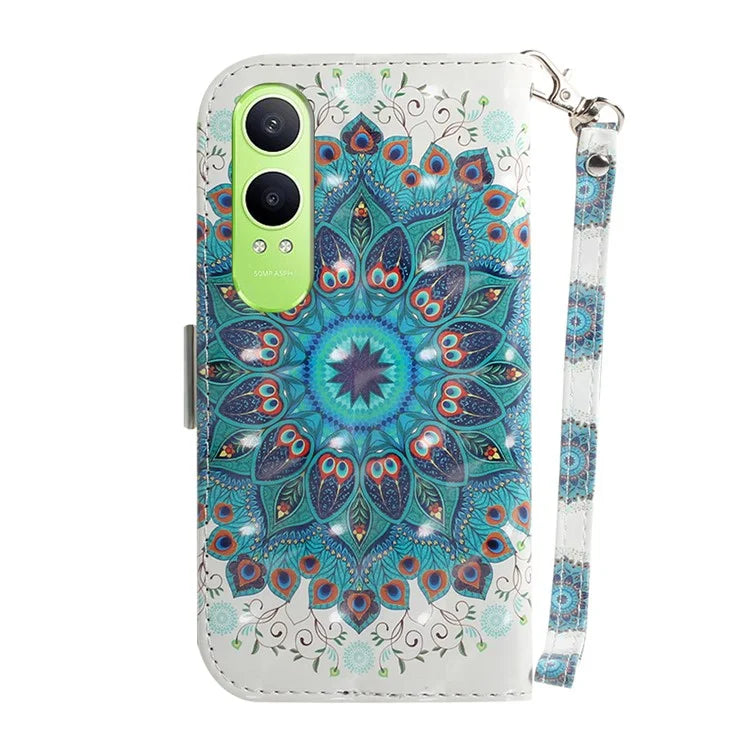 For OnePlus Nord CE4 Lite 5G Case Pattern Printing Leather Wallet Phone Cover