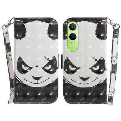 For OnePlus Nord CE4 Lite 5G Case Pattern Printing Leather Wallet Phone Cover