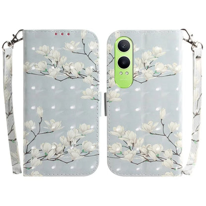 For OnePlus Nord CE4 Lite 5G Case Pattern Printing Leather Wallet Phone Cover
