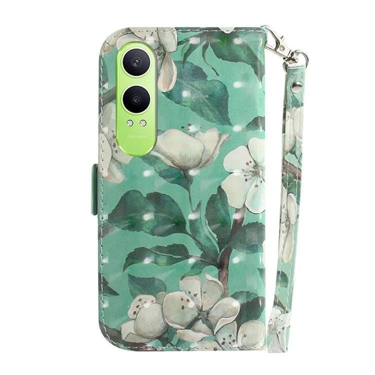 For OnePlus Nord CE4 Lite 5G Case Pattern Printing Leather Wallet Phone Cover