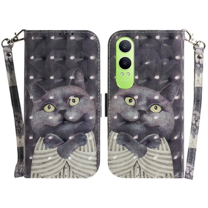 For OnePlus Nord CE4 Lite 5G Case Pattern Printing Leather Wallet Phone Cover