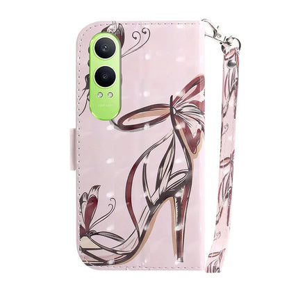For OnePlus Nord CE4 Lite 5G Case Pattern Printing Leather Wallet Phone Cover