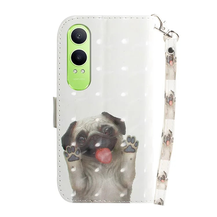 For OnePlus Nord CE4 Lite 5G Case Pattern Printing Leather Wallet Phone Cover
