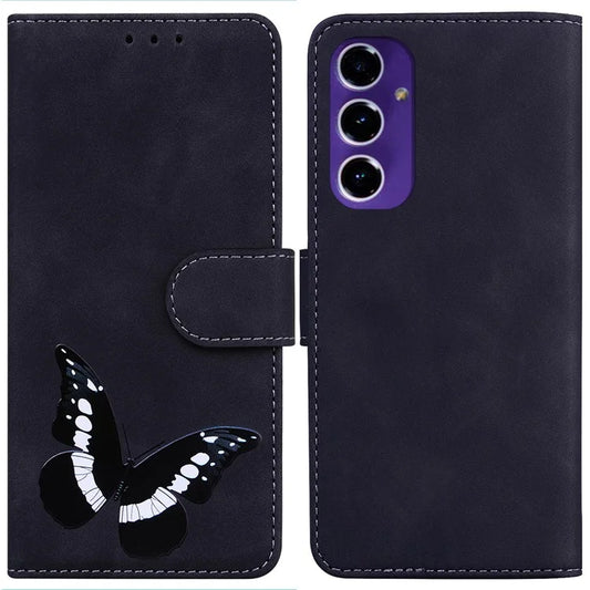 For Samsung Galaxy A16 5G Stand Case PU Leather Phone Cover Butterfly Printed