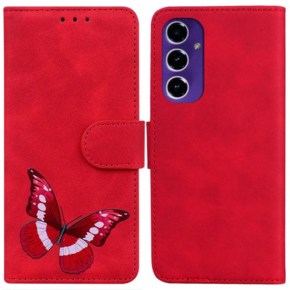 For Samsung Galaxy A16 5G Stand Case PU Leather Phone Cover Butterfly Printed