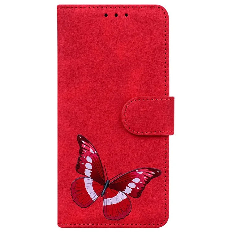 For Samsung Galaxy A16 5G Stand Case PU Leather Phone Cover Butterfly Printed