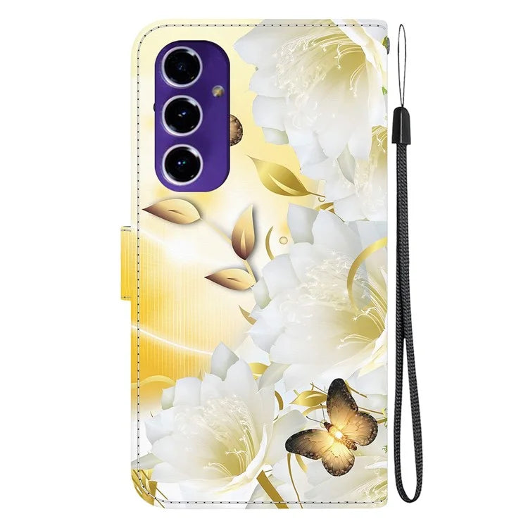 For Samsung Galaxy A16 5G Wallet Phone Case Anti-Drop Leather Flip Cover Pattern Printing