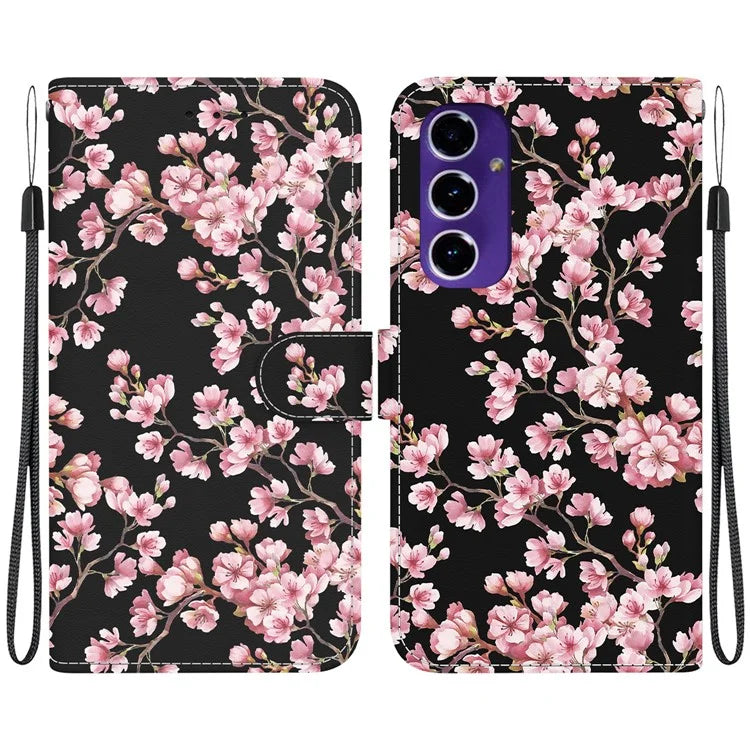 For Samsung Galaxy A16 5G Wallet Phone Case Anti-Drop Leather Flip Cover Pattern Printing
