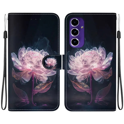 For Samsung Galaxy A16 5G Wallet Phone Case Anti-Drop Leather Flip Cover Pattern Printing