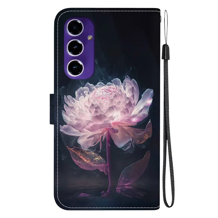 For Samsung Galaxy A16 5G Wallet Phone Case Anti-Drop Leather Flip Cover Pattern Printing