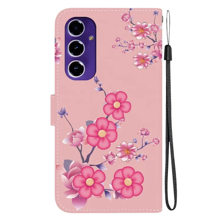 For Samsung Galaxy A16 5G Wallet Phone Case Anti-Drop Leather Flip Cover Pattern Printing