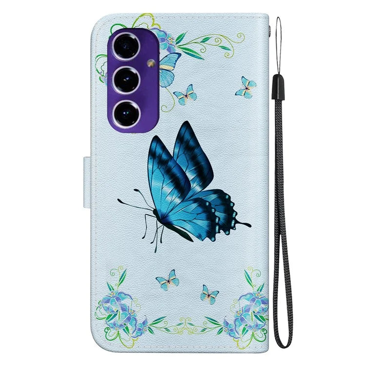For Samsung Galaxy A16 5G Wallet Phone Case Anti-Drop Leather Flip Cover Pattern Printing