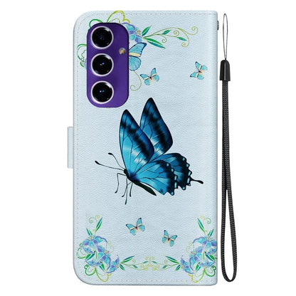 For Samsung Galaxy A16 5G Wallet Phone Case Anti-Drop Leather Flip Cover Pattern Printing