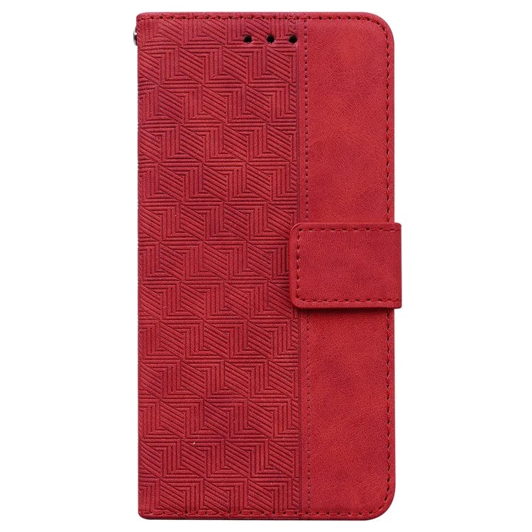 For Samsung Galaxy A16 5G Case Geometry Pattern Leather Wallet Phone Cover