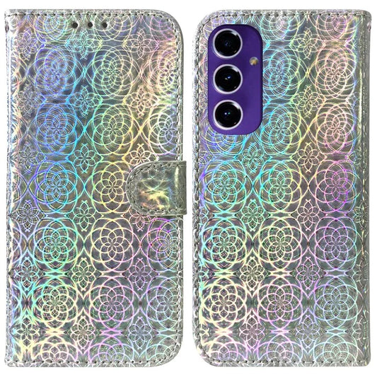 For Samsung Galaxy A16 5G Stand Case Dazzling Flower Leather Phone Cover