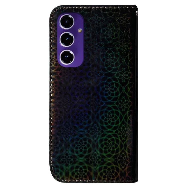 For Samsung Galaxy A16 5G Stand Case Dazzling Flower Leather Phone Cover