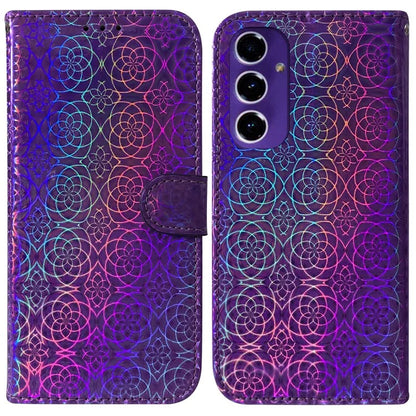 For Samsung Galaxy A16 5G Stand Case Dazzling Flower Leather Phone Cover