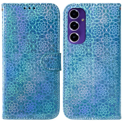 For Samsung Galaxy A16 5G Stand Case Dazzling Flower Leather Phone Cover