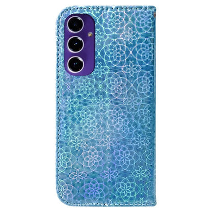 For Samsung Galaxy A16 5G Stand Case Dazzling Flower Leather Phone Cover