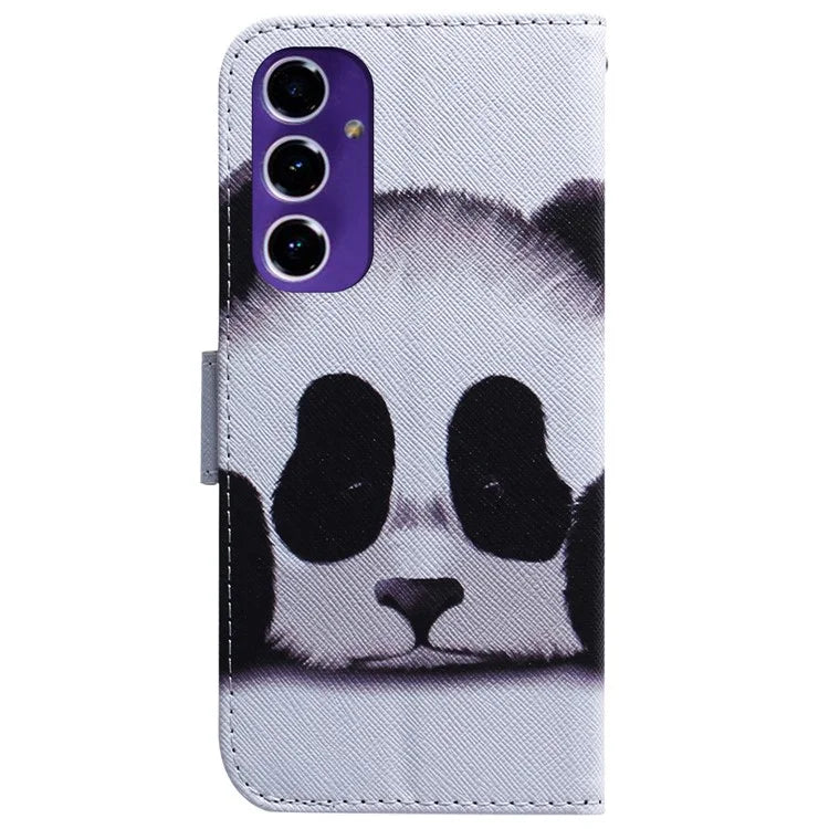 For Samsung Galaxy A16 5G Wallet Case Pattern Print Leather Phone Cover