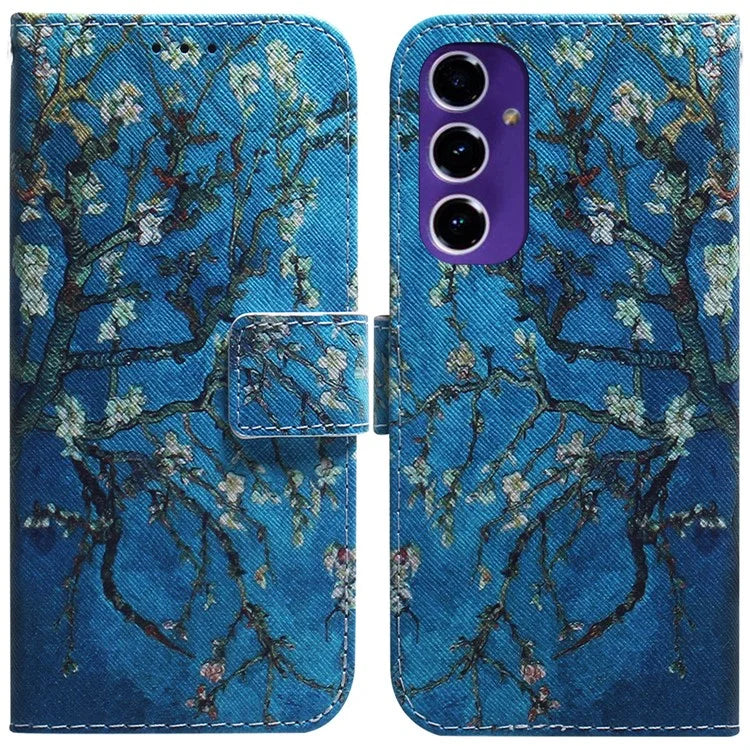 For Samsung Galaxy A16 5G Wallet Case Pattern Print Leather Phone Cover