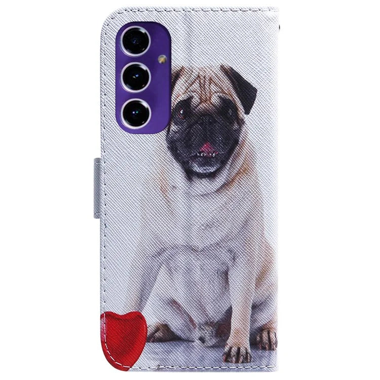 For Samsung Galaxy A16 5G Wallet Case Pattern Print Leather Phone Cover