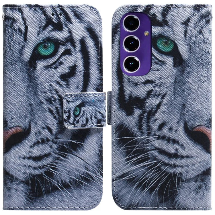 For Samsung Galaxy A16 5G Wallet Case Pattern Print Leather Phone Cover