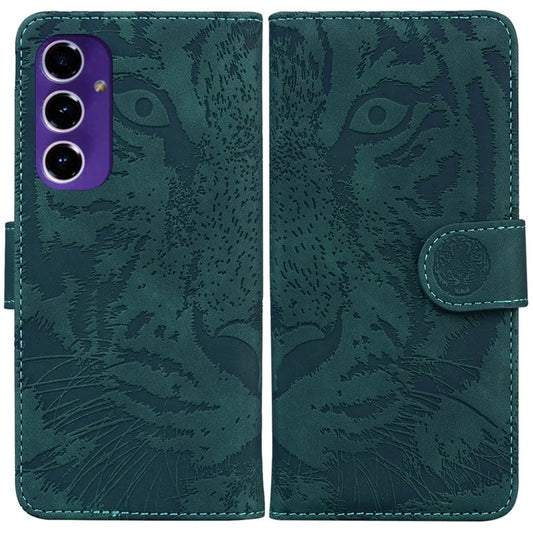 For Samsung Galaxy A16 5G Case Tiger Imprint Leather Wallet Phone Cover