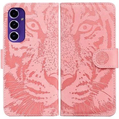 For Samsung Galaxy A16 5G Case Tiger Imprint Leather Wallet Phone Cover