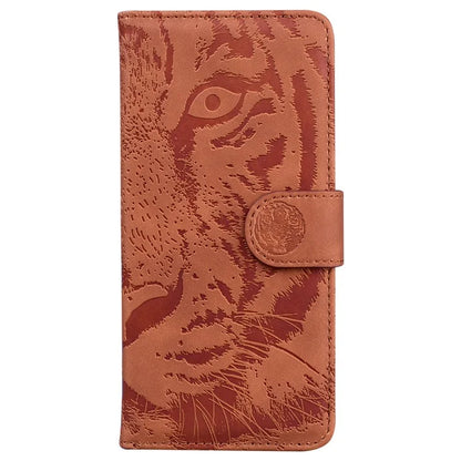 For Samsung Galaxy A16 5G Case Tiger Imprint Leather Wallet Phone Cover