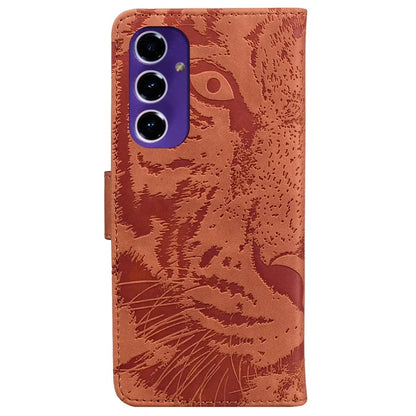 For Samsung Galaxy A16 5G Case Tiger Imprint Leather Wallet Phone Cover
