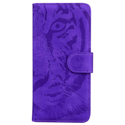 For Samsung Galaxy A16 5G Case Tiger Imprint Leather Wallet Phone Cover