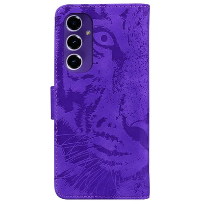 For Samsung Galaxy A16 5G Case Tiger Imprint Leather Wallet Phone Cover