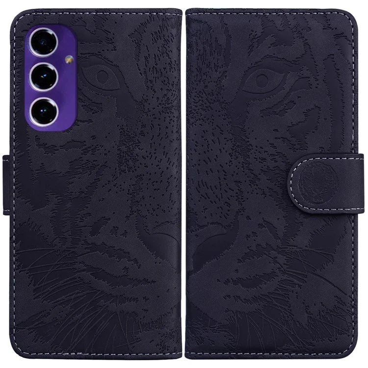 For Samsung Galaxy A16 5G Case Tiger Imprint Leather Wallet Phone Cover